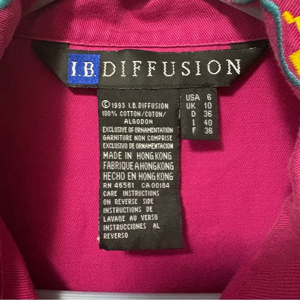 Vintage Embroidered Jacket from 1993 - Picture 7 of 10